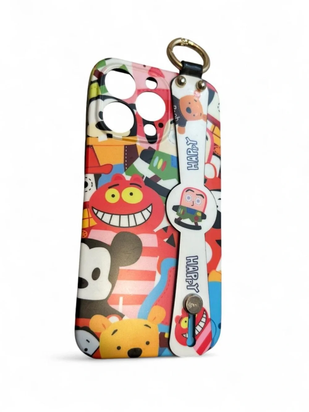 Kawaii Disney Pixar Character Mashup Strap Case iPhone 13/14 Pro